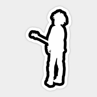 The Cure - Robert Smith Shilouette Sticker